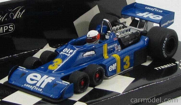 Jody Scheckter Tyrrell P34 #3 Formel 1 1976 1:43 Altaya 