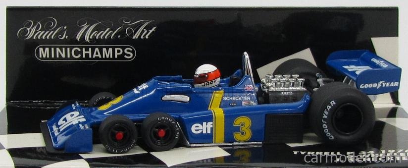 Jody Scheckter Tyrrell P34 #3 Formel 1 1976 1:43 Altaya 