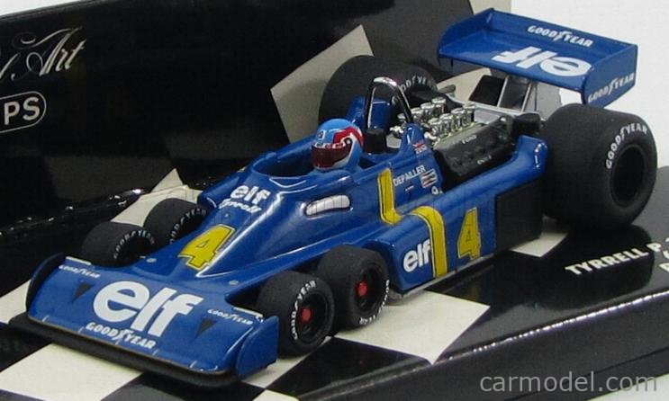 TYRRELL - F1 P34 ELF 6-WHEELER N 4 SEASON 1976 P.DEPAILLER