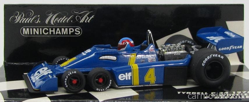 TYRRELL - F1 P34 ELF 6-WHEELER N 4 SEASON 1976 P.DEPAILLER