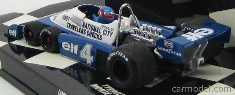 ミニカー MINICHAMPS Tyrrell Ford P34 1977 MINICHAMPS '1977 TYRRELL FORD P34, RONNIE PETERSON #3' 1:43