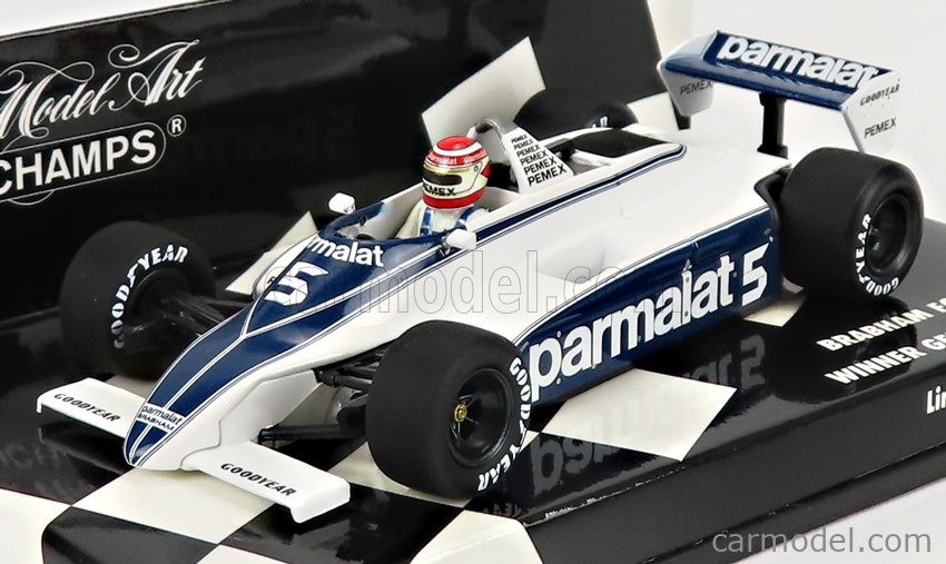 Formule 1 Brabham Ford BT49C N.Piquet GP Allemagne 81 1/43 Altaya Voiture F1 698 