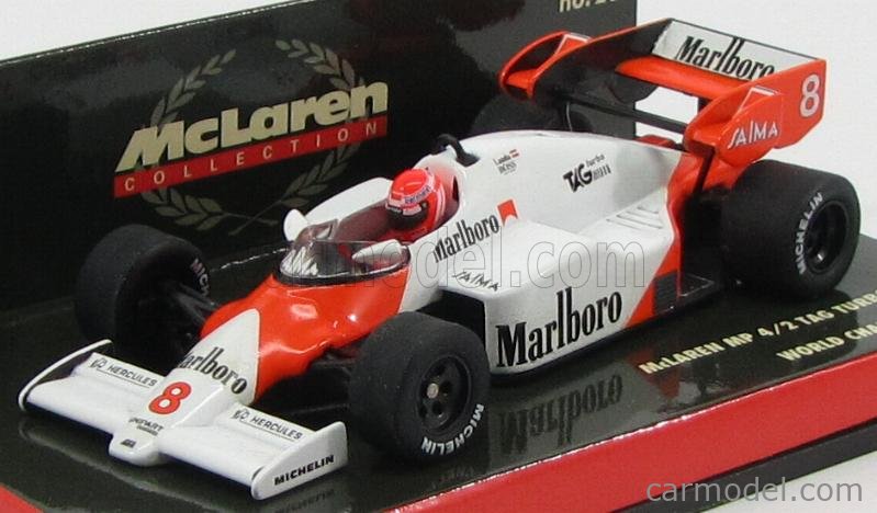 McLAREN - F1 MP4/2 TAG TURBO N 8 NIKI LAUDA 1984 WORLD CHAMPION