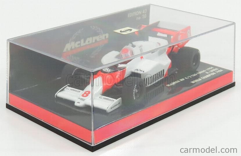 MINICHAMPS 530844308 Scale 1/43 | McLAREN F1 MP4/2 TAG TURBO N 8