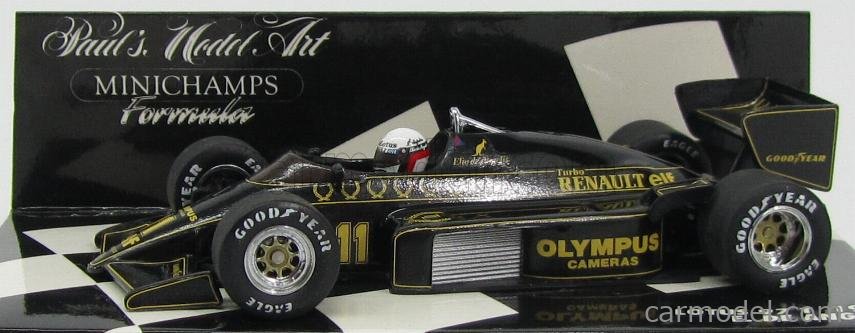 MINICHAMPS '1985 LOTUS RENAULT 97T. E DE ANGELIS #11' 1:43