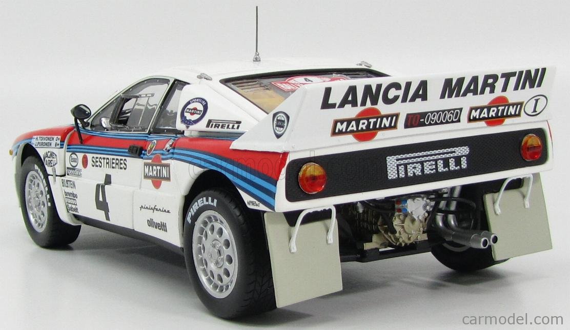 Kyosho 03181D Lancia Rally 037 N°4 Monte-Carlo 1985 1/43