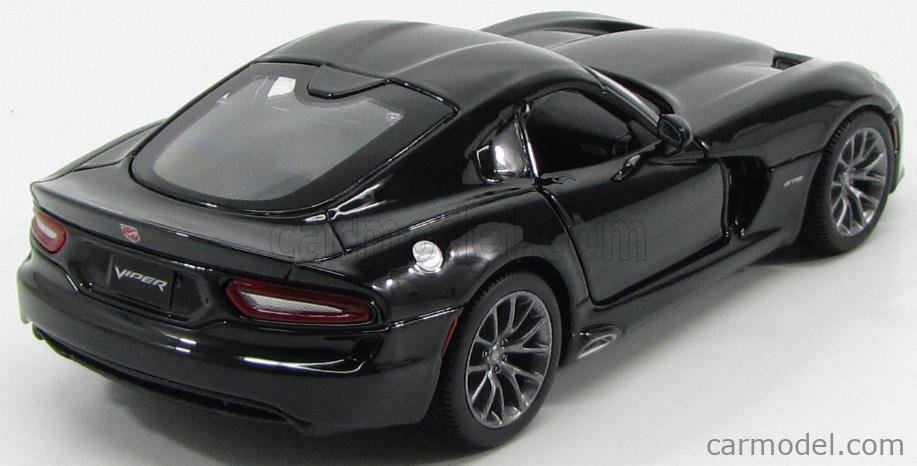 Maisto Dodge Viper SRT GTS Modellauto 1/24 – Rot, Coupe, Türen öffnen, Lenkung Funktioniert
