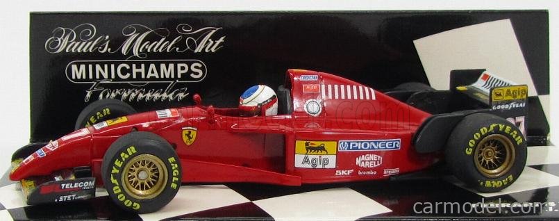 F1 FERRARI 412 T2 Jean Alesi 1995 1/43 MINICHAMPS