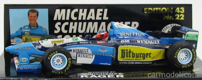 BENETTON - F1 B195 RENAULT N 1 EUROPE GP 1995 M.SCHUMACHER
