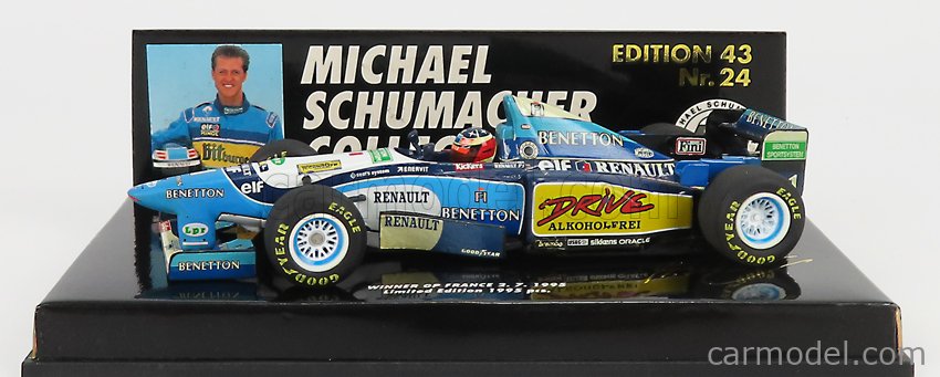 BENETTON - F1 B195 RENAULT N 1 WINNER FRANCE GP 1995 MICHAEL SCHUMACHER