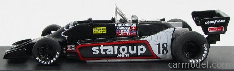 CP-MODEL 113 Scale 1/43 | SHADOW F1 DN9B STAROUP N 18 BRAZIL