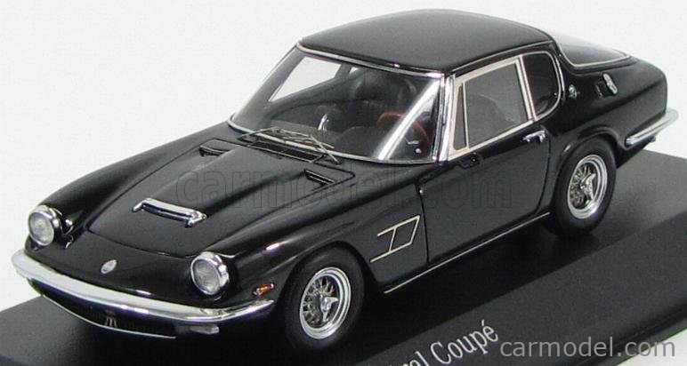 MINICHAMPS 437123421 Scale 1/43 | MASERATI MISTRAL COUPE 1963 BLACK