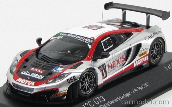 MINICHAMPS 437131397 Scale 1/43 | McLAREN MP4-12C GT3 TEAM HEXIS