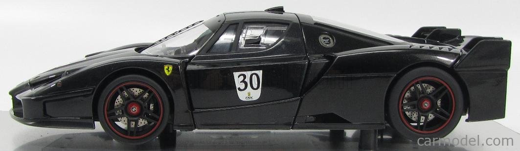 FERRARI FXX N°30 SCHUMACHER Noir HOTWHEELS ELITE 1:43