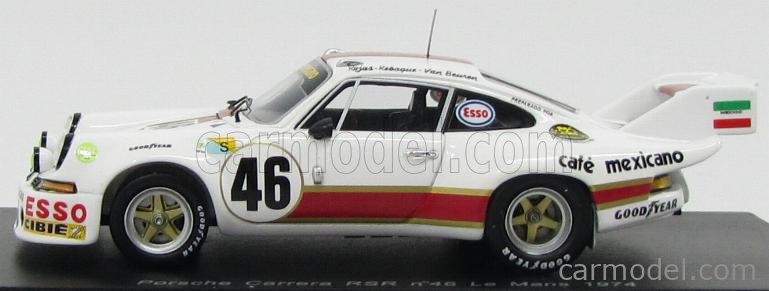 PORSCHE - 911 CARRERA RSR N 46 24h LE MANS 1974 G.ROJAS - H.REBAQUE