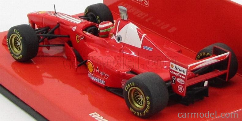 Miniature Minichamps 1/18 Ferrari F310B N°6 Eddie Irvine F1 1997