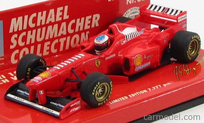1:43 MINICHAMPS MICHAEL Schumacher collection Ferrari F 310 édition 43