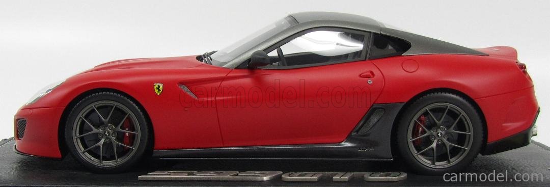 BBR-MODELS P1816MRED Scale 1/18 | FERRARI 599 GTO 2010 MATT RED GREY