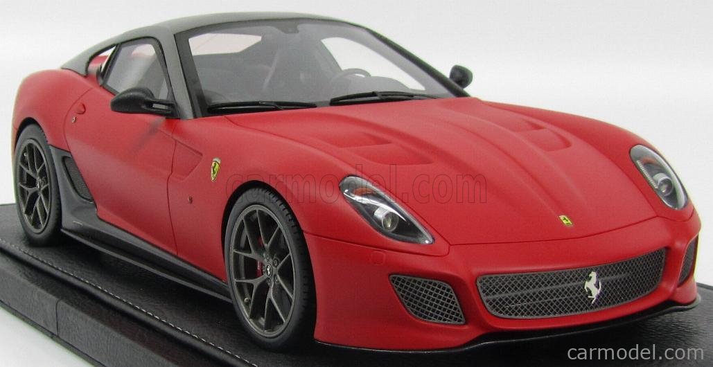 BBR-MODELS P1816MRED Scale 1/18 | FERRARI 599 GTO 2010 MATT RED GREY