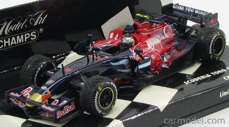 TORO ROSSO - F1 STR2 N 19 CHINESE GP 2007 S.VETTEL - WITH RAIN TYRES