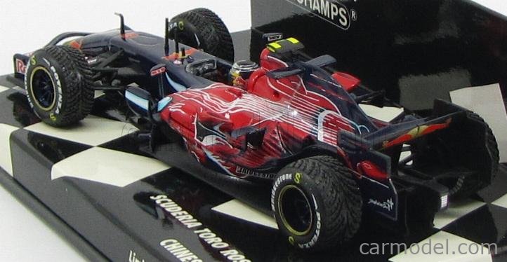 TORO ROSSO - F1 STR2 N 19 CHINESE GP 2007 S.VETTEL - WITH RAIN TYRES