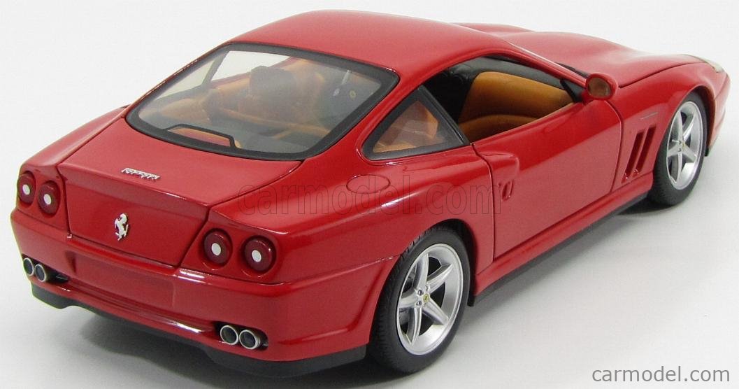 MATTEL HOT WHEELS 54937 Scale 1/18 | FERRARI F575M MARANELLO 2002 RED