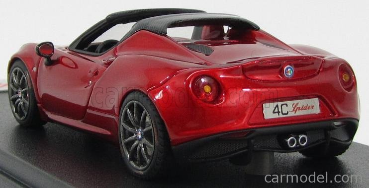 LOOKSMART LS433B Scale 1/43 | ALFA ROMEO 4C SPIDER CONCEPT SALON