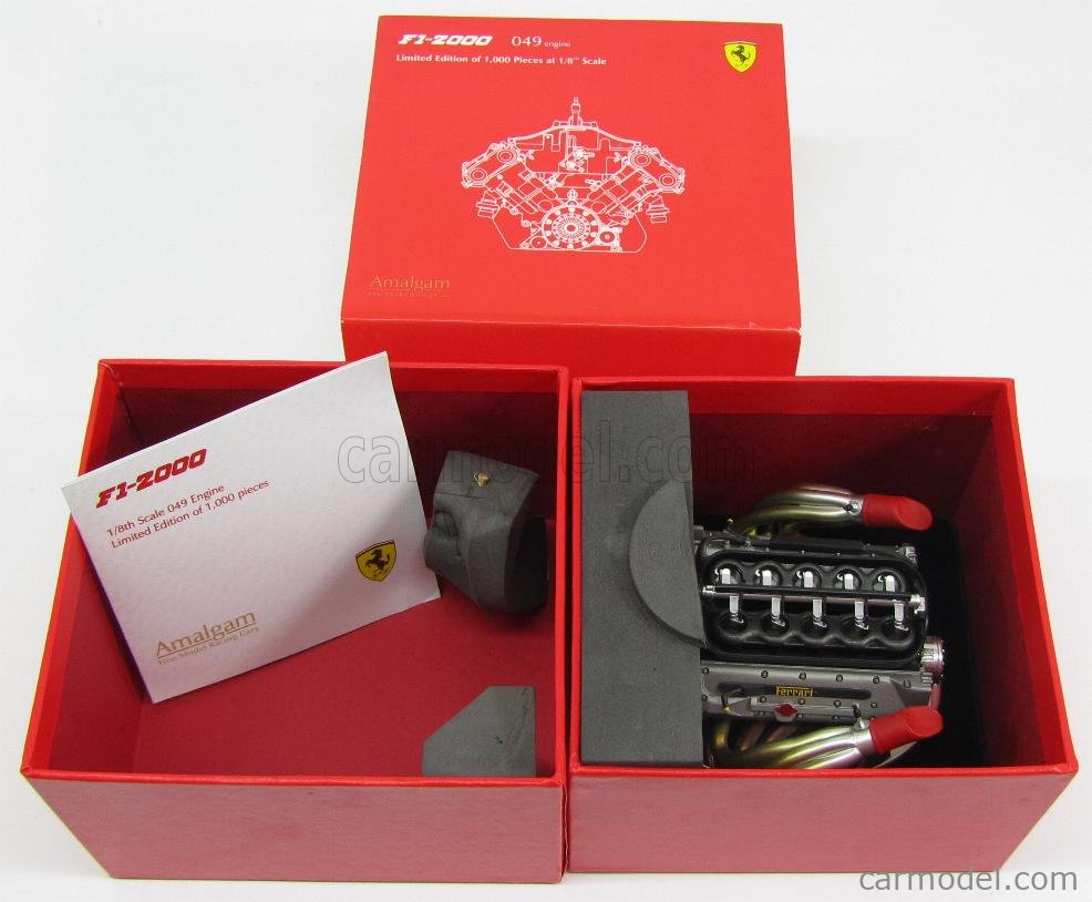 AMALGAM AMG5181-2 Echelle 1/8 | FERRARI F1 F2000 ENGINE - MOTORE - 2000 ...