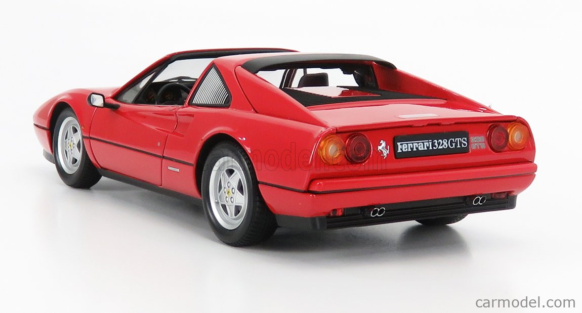 FERRARI 328 GTS 1985 ROUGE AVEC HARD TOP AMOVIBLE