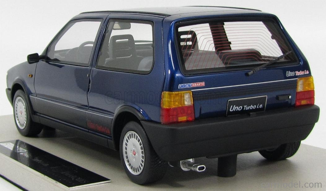 1987 grey metallic 1:18 Laudoracing-Model Fiat Uno Turbo I.E 