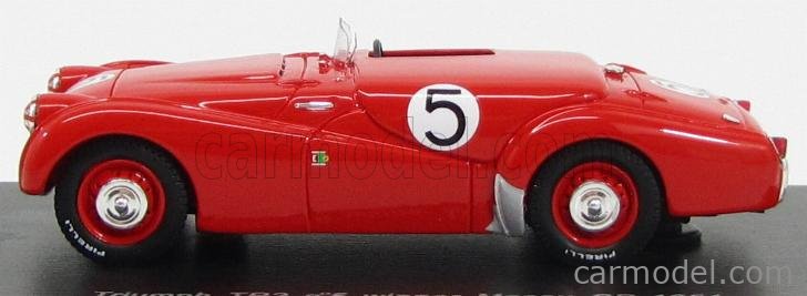 特注生産■スパークモデル 1/43 1954 トライアンフTR2 #62 ルマン24h レーシングカー