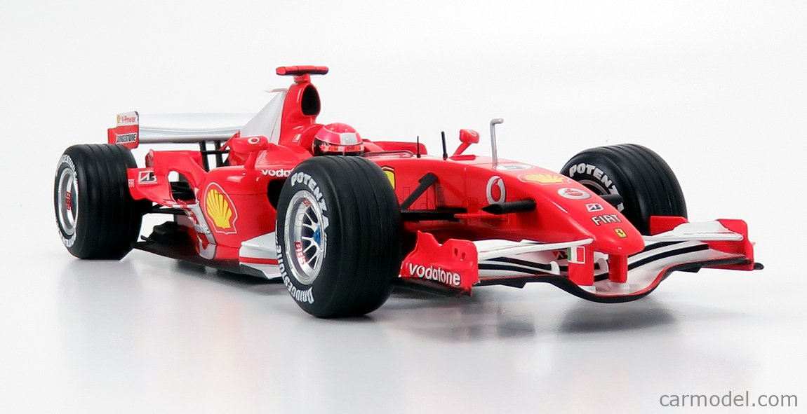 Hazte con la maqueta a escala del primer Ferrari F1 de Michael Schumacher  por 25 euros - Periodismo del Motor
