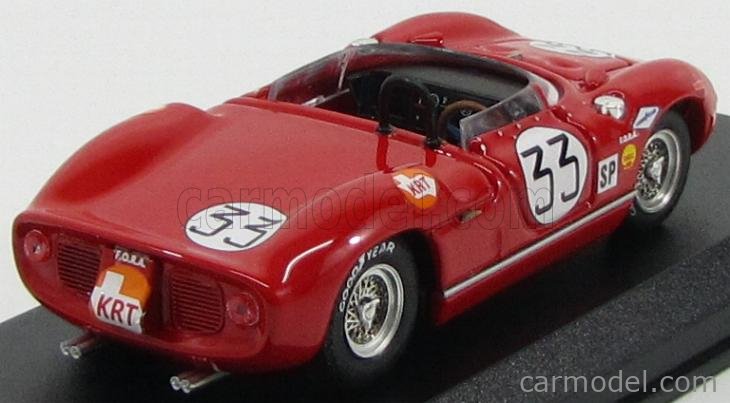 FERRARI - 275P SPIDER N 33 SEBRING 1965 MAGLIOLI - BAGHETTI - RED