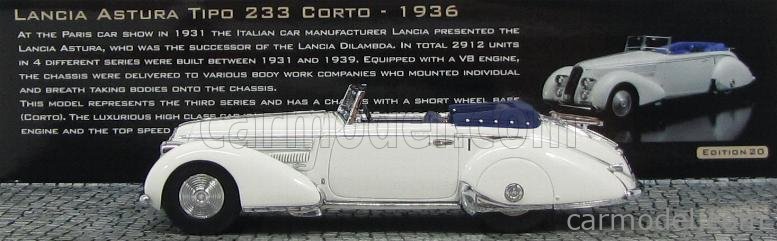 LANCIA - ASTURA TIPO 233 CORTO CABRIOLET 1936