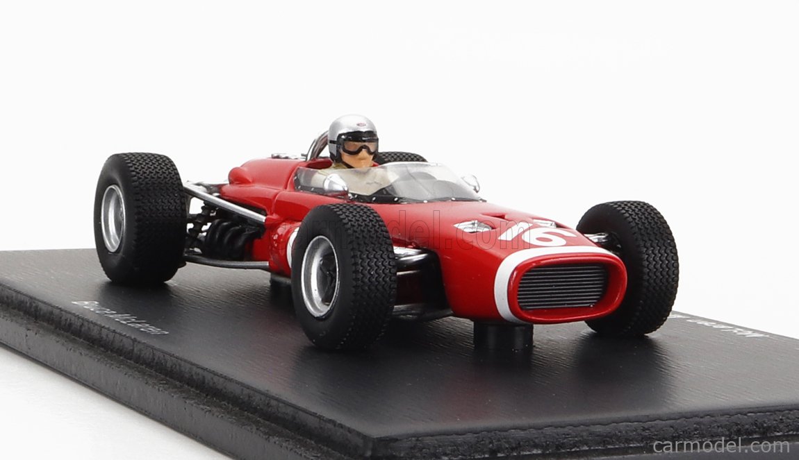 Miniature Tenariv 1/43 - McLaren M7A F1, GP Espagne 1968, Bruce McLaren, Montée