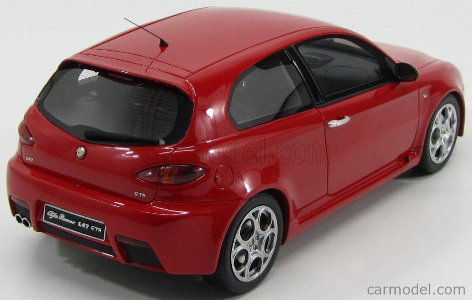 OTTO-MOBILE OT150 Scale 1/18 | ALFA ROMEO 147 GTA 2002 RED