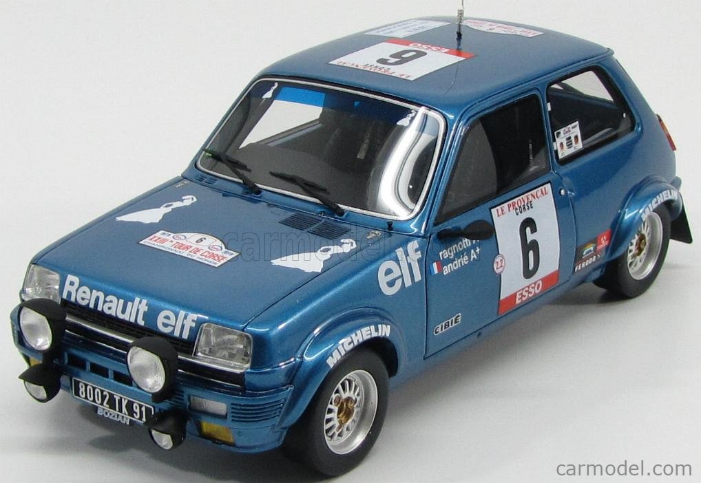 ルノー 5 アルピーヌ グループ2 ツール・ド・コルス 79 otto 1/18 ルノー5アルピーヌ グループ2 ツール・ド・コルス 79 otto 1/18