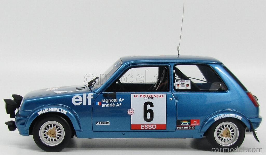 ルノー 5 アルピーヌ グループ2 ツール・ド・コルス 79 otto 1/18 ルノー 5 グループ2 アルピーヌ ツール・ド・コルス 79 otto 1/18