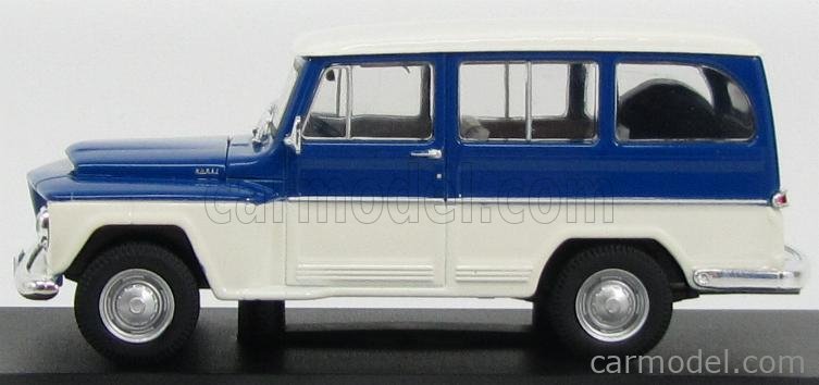 bluewhite WhiteBox Willys Rural 1968 1:43 197395 