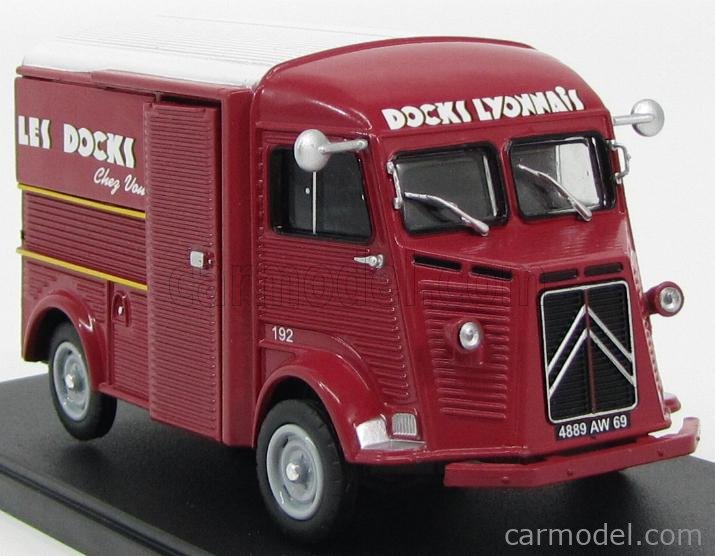 Diecast model cars Citroen Type H 1/43 Eligor Kasten blue Le Premier 1970 - Alld