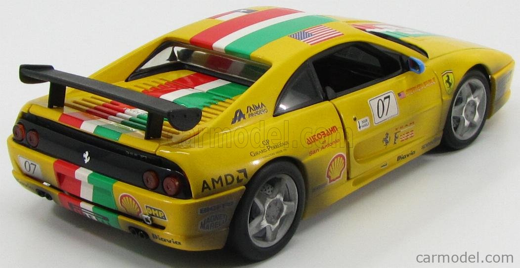 ミニカー FERRARI F 355 Challenge 1:18 1/18 GT Spirit 1995 Ferrari F355 Challenge (Red) Car Model