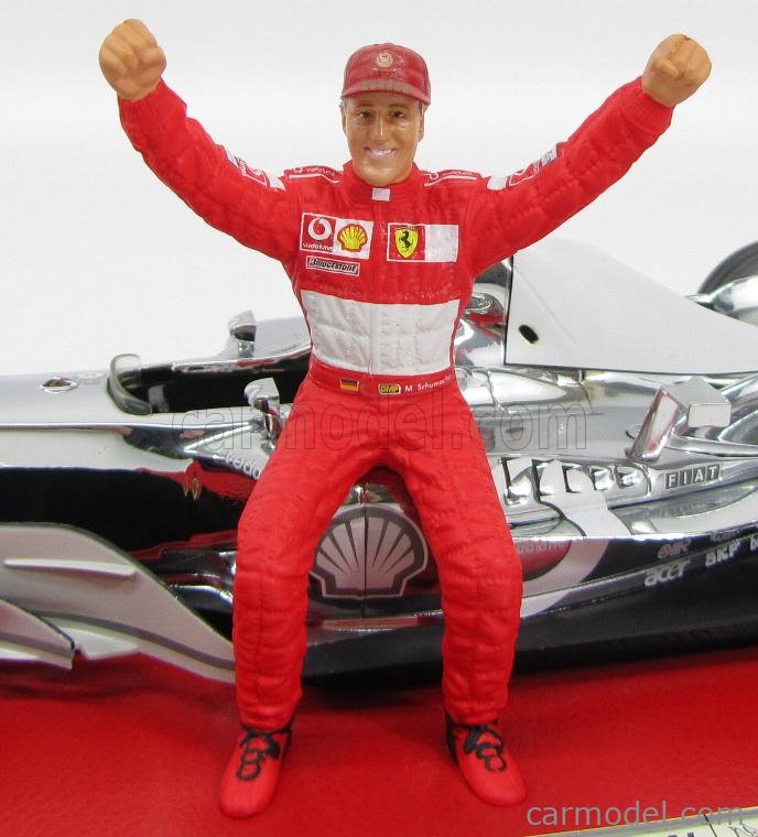 MATTEL HOT WHEELS C7332 Scale 1/18 | FERRARI F1 F2003-GA N 1