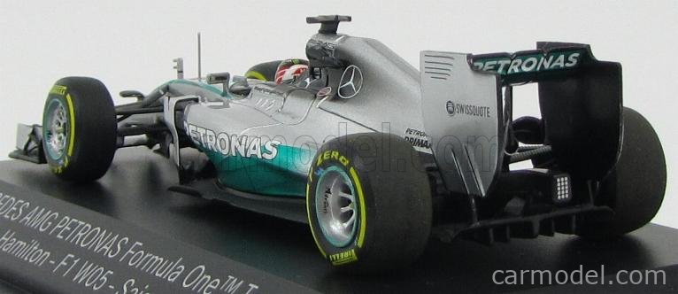 Minichamps 1/43 Mercedes AMG Petronas W05 - Lewis Hamilton #44, GP Australie 2014
