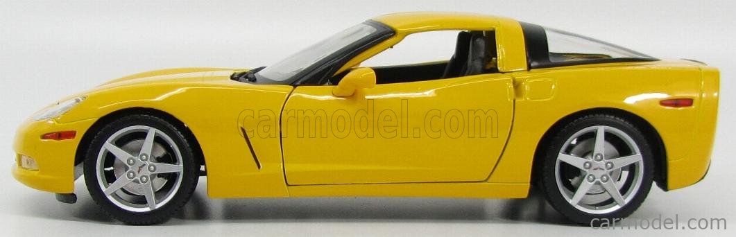 Maisto 1/18 05 Corvette C6 Coupe Yellow 