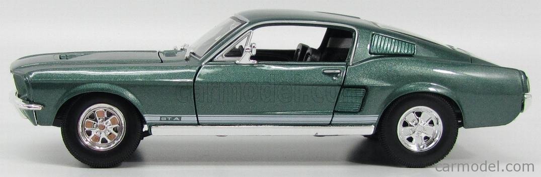 MAISTO 31166GR Scale 1/18 | FORD USA MUSTANG GTA COUPE FASTBACK 1967 ...