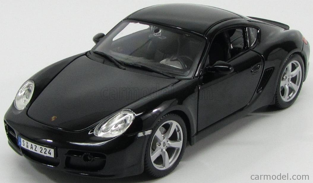 Miniature Porsche Cayman S Phase 2 noire - francis miniatures