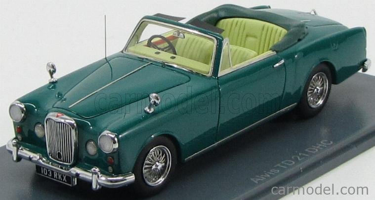 NEO SCALE MODELS NEO43423 Scale 1/43 | ALVIS TD21 DHC CABRIOLET 1960 GREEN