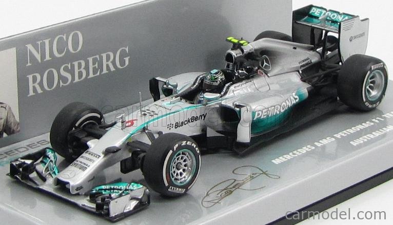 2014 Minichamps 1:43 Mercedes AMG Petronas f1 team w05 Nico Rosberg