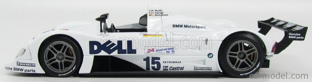 BMW - S70 6.0L V12 LMR TEAM BMW MOTORSPORT DELL N 15 WINNER 24h LE MANS  1999 P.MARTINI - Y.DALMAS - J.WINKELHOCK