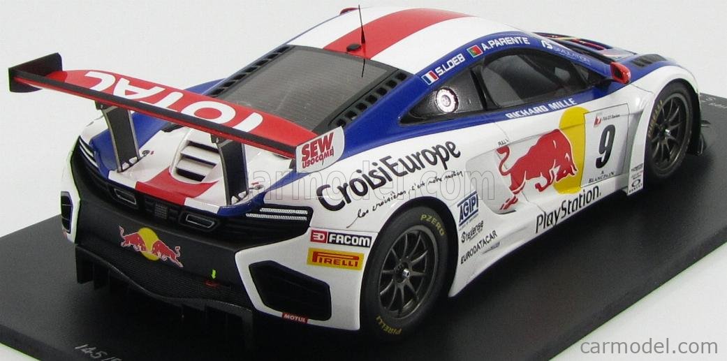 SPARK-MODEL 18SF002 Scale 1/18 | McLAREN MP4-12C RED BULL TEAM LOEB ...